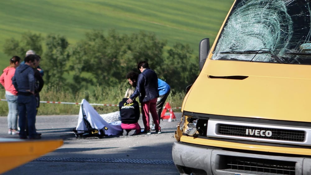 Michele Scarponi incidente