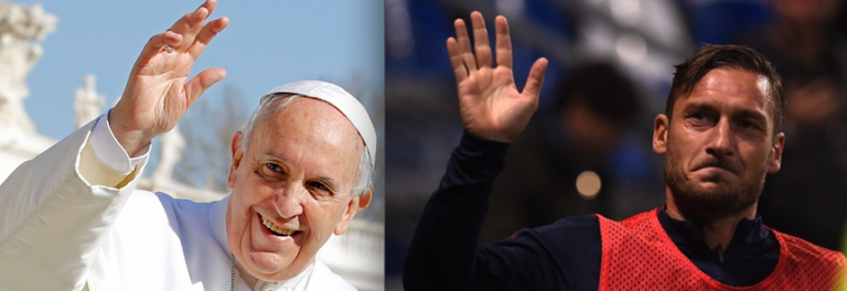 totti bergoglio