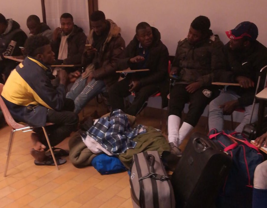 migranti a borbiago oriz