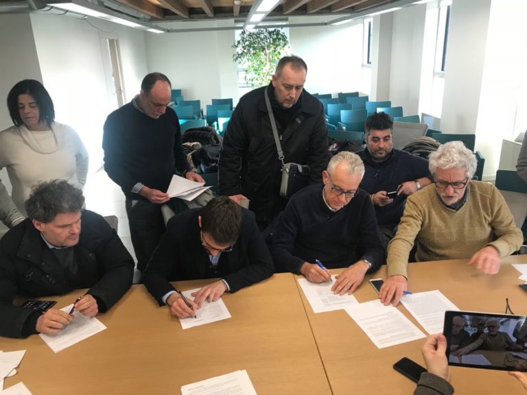 comune firma accordo contratto
