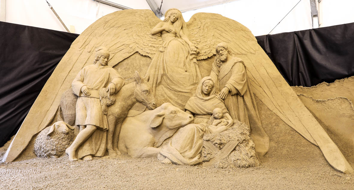 presepe sabbia 2018