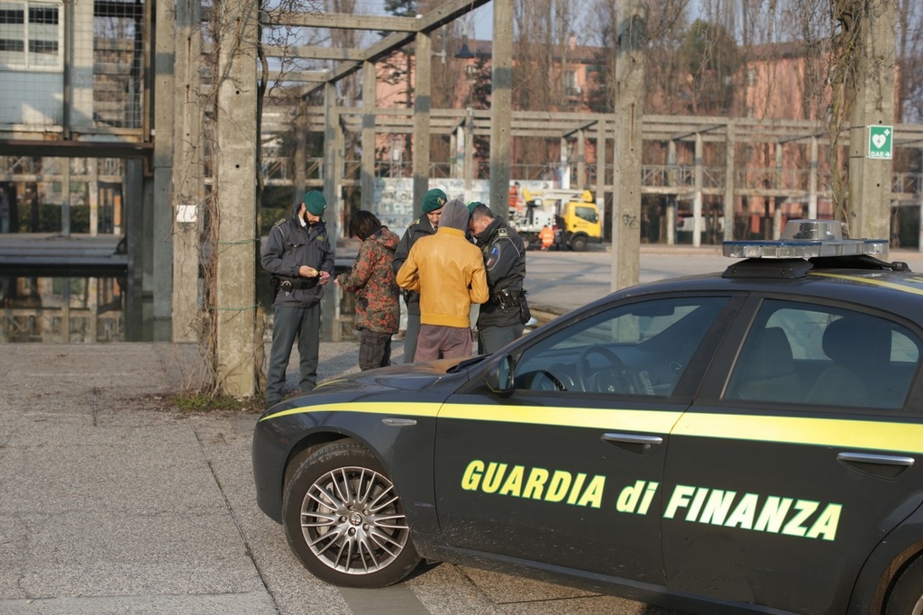 guardia finanza parco bissuola