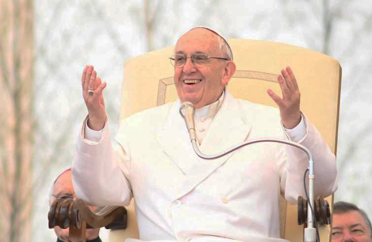 papa Francesco gioia