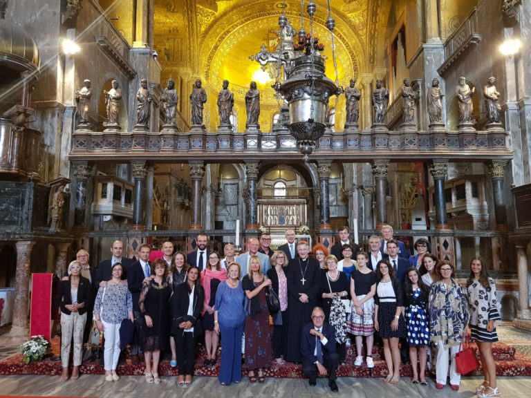 patriarca e imprenditori in san marco