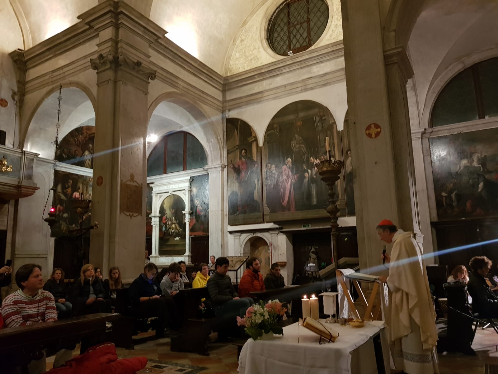 luci nella notte a