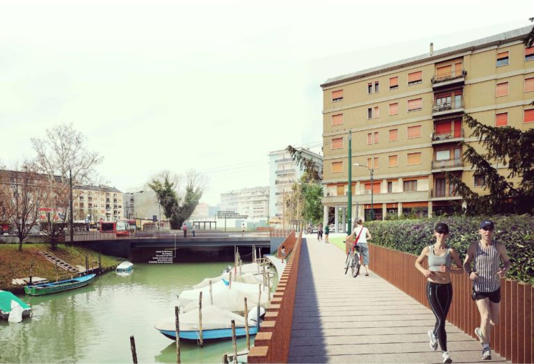 mestre pista Ciclabile riviera marco polo