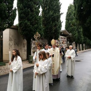 patriarca messa cimitero b