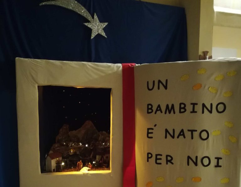 san pio X presepe 2018