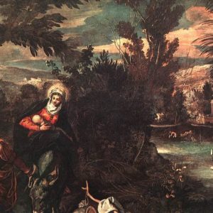 Tintoretto-Jacopo-Comin-Flight-into-Egypt
