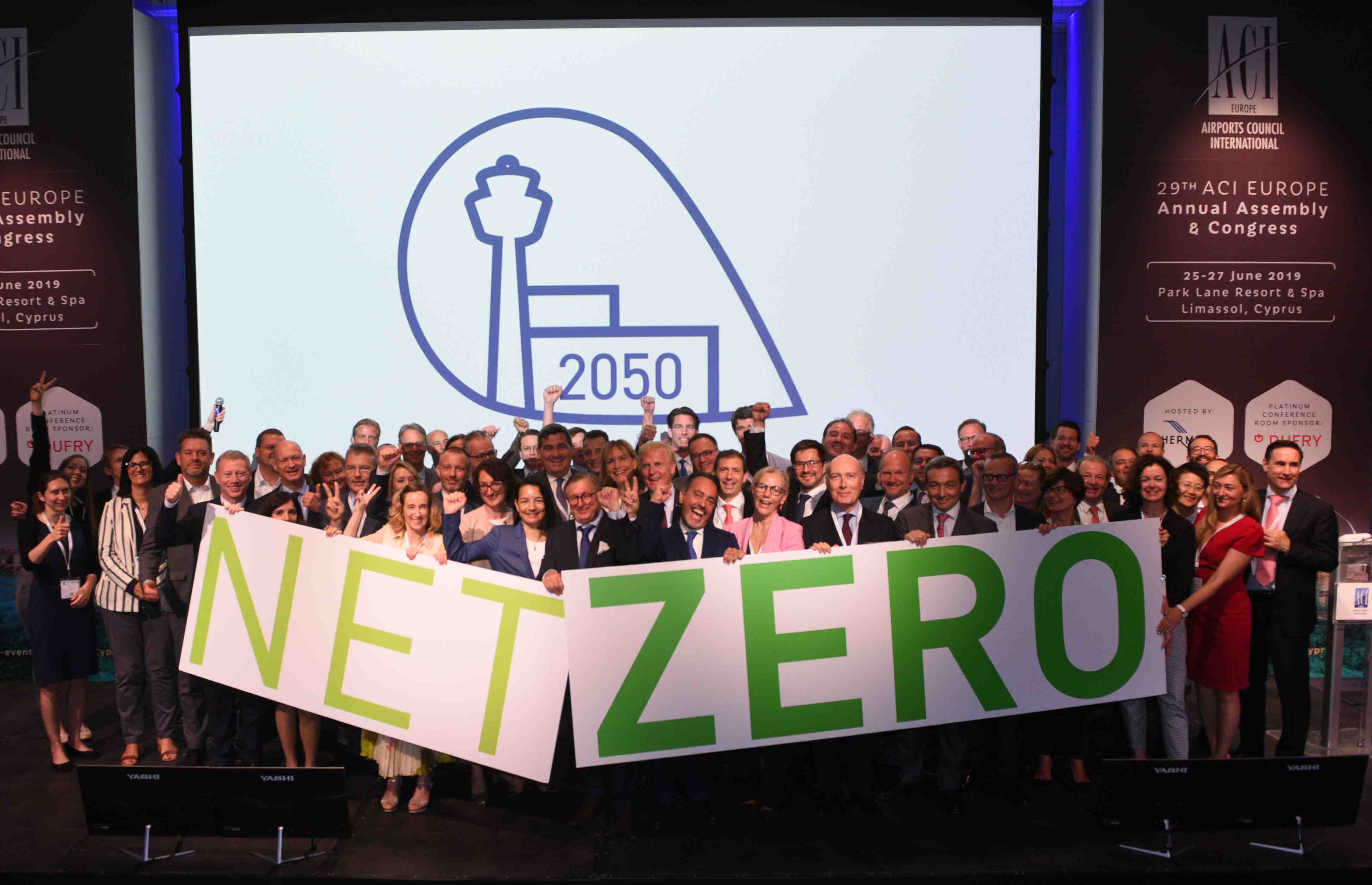 aeroporto marco polo save net zero