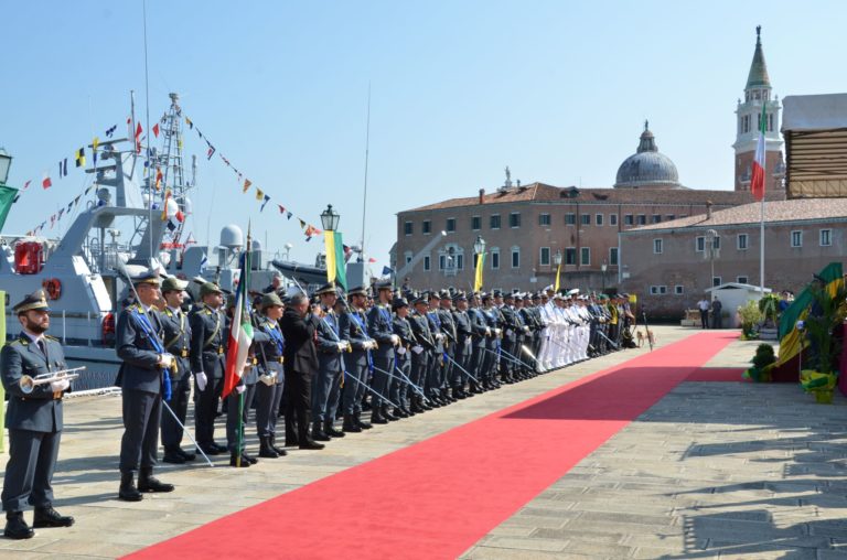 guardia finanza cerimonia Giudecca