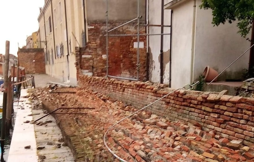 san girolamo crollo muro oriz