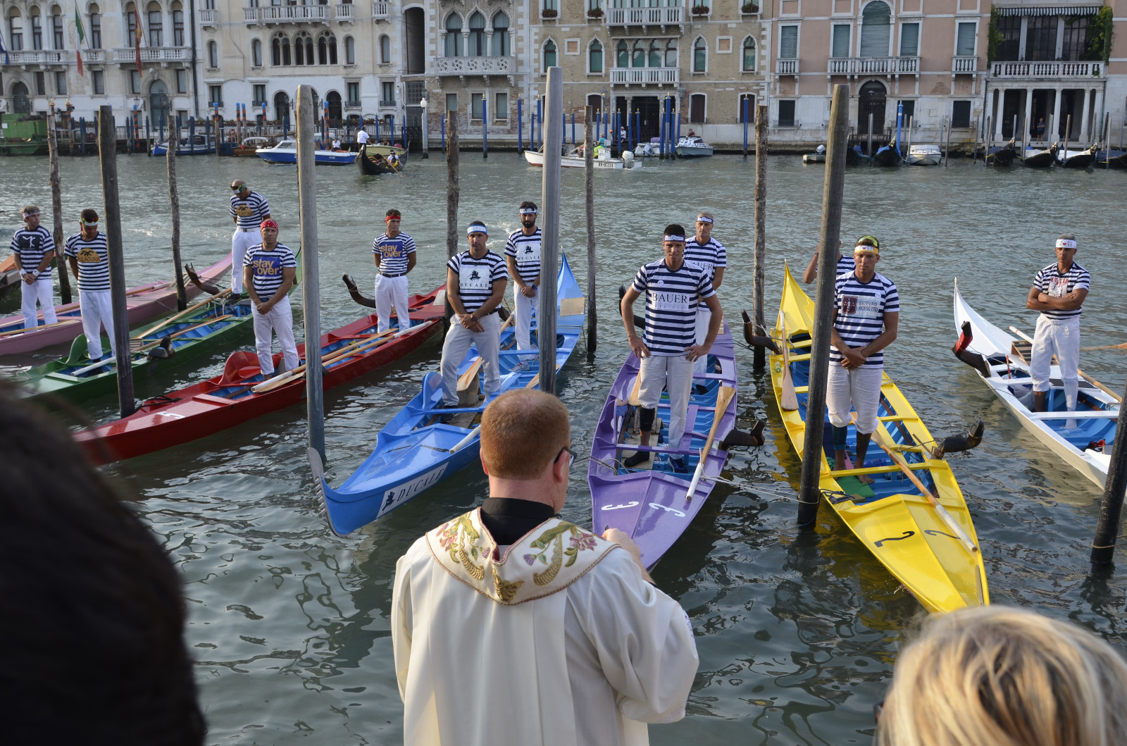 regata storica 2019 benedizione a