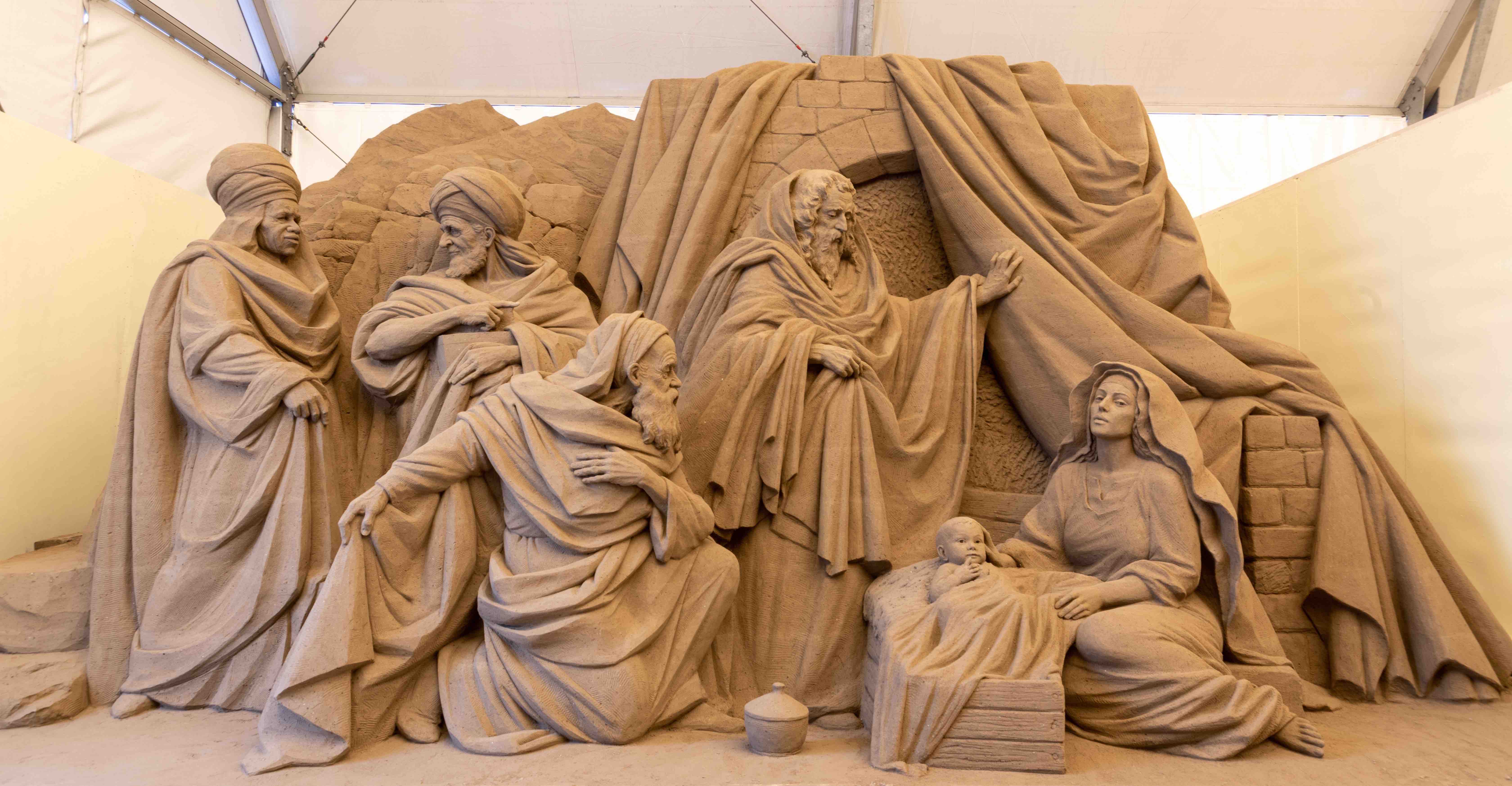 jesolo presepe sabbia 2020