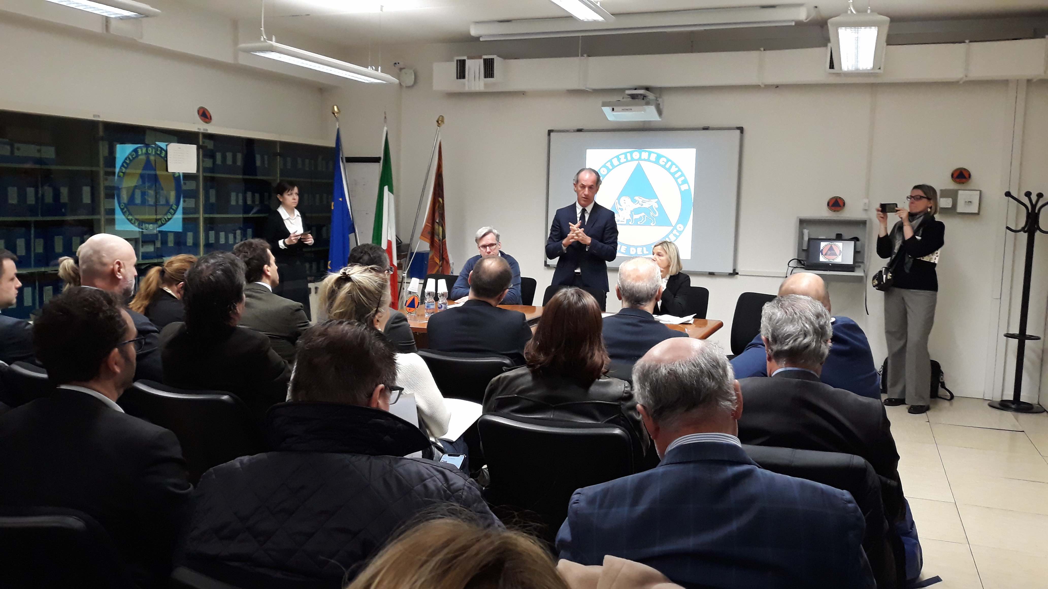 zaia 289-2020 incontro su emergenza coronavirus Protezione civile