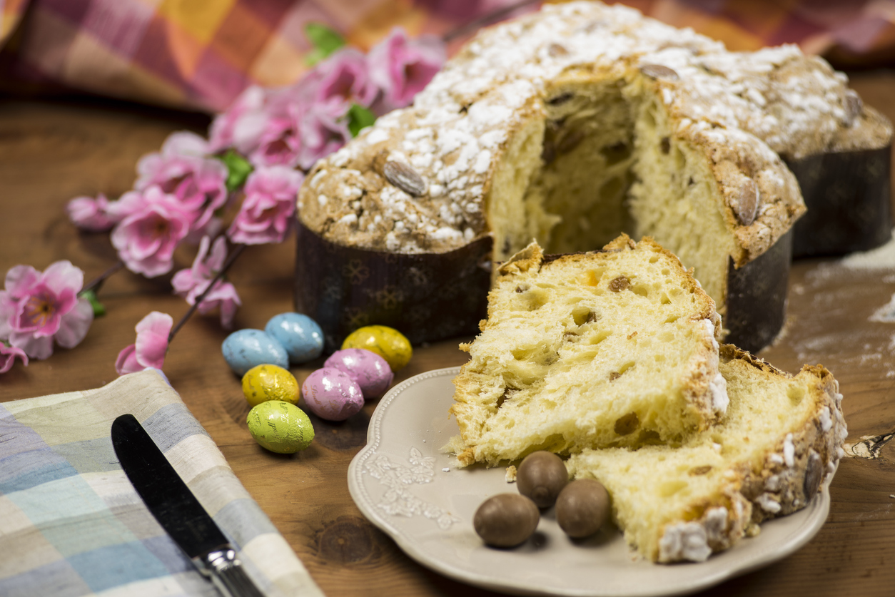 Colomba artigianale a fette