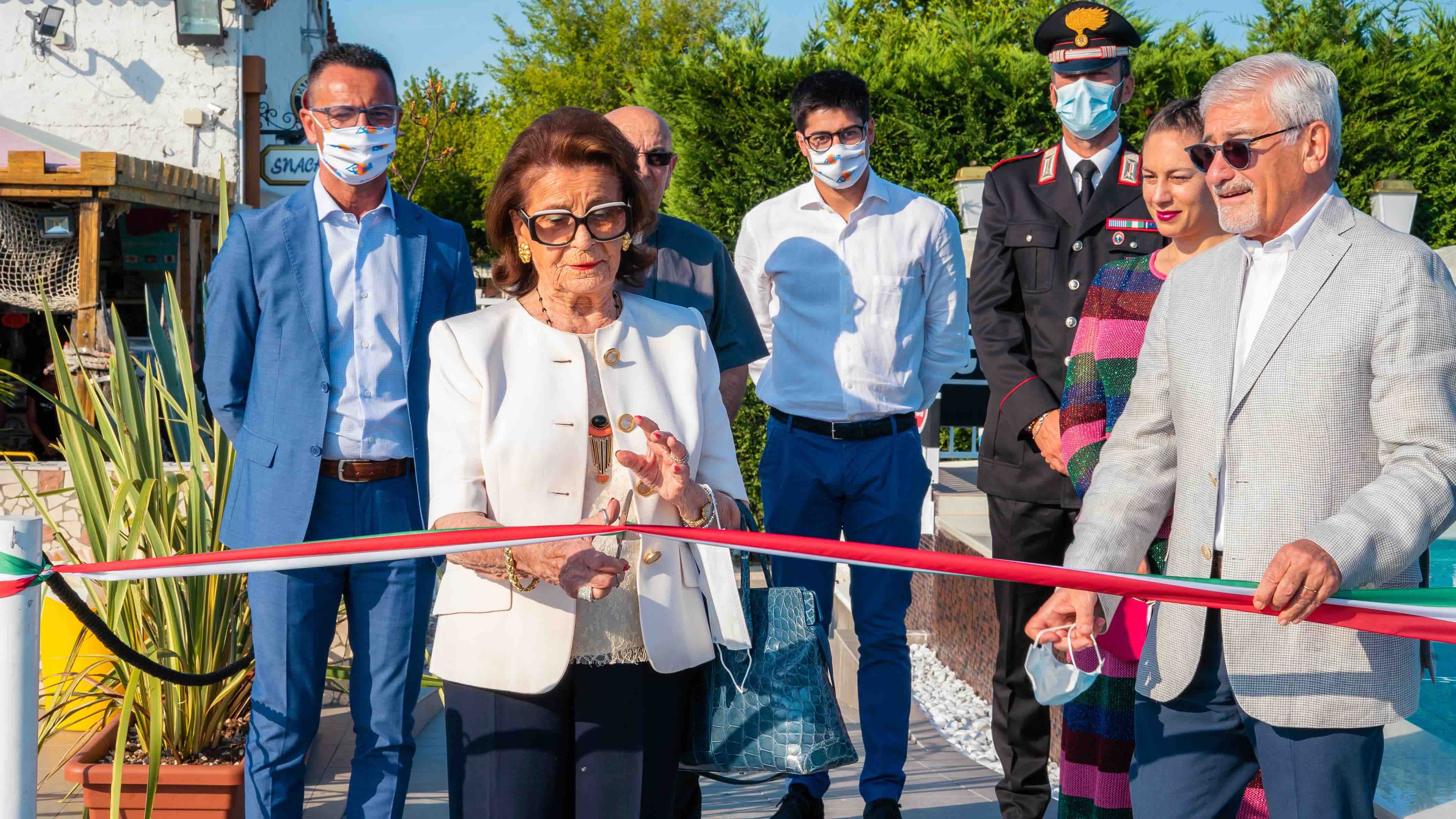 caorle Villaggio San Francesco Inaugurazione Parco Acquatico Garden