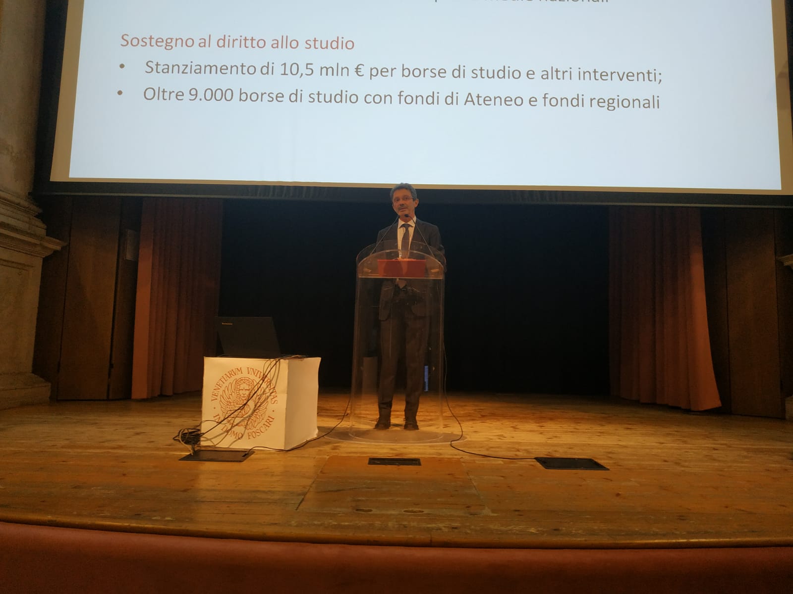 michele bugliesi conf stampa bilancio
