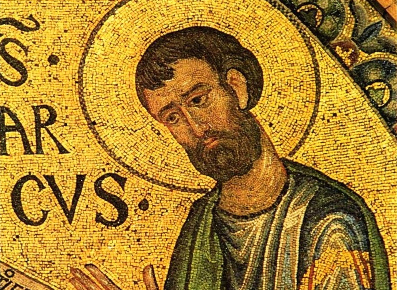 san marco mosaico evangelista oriz