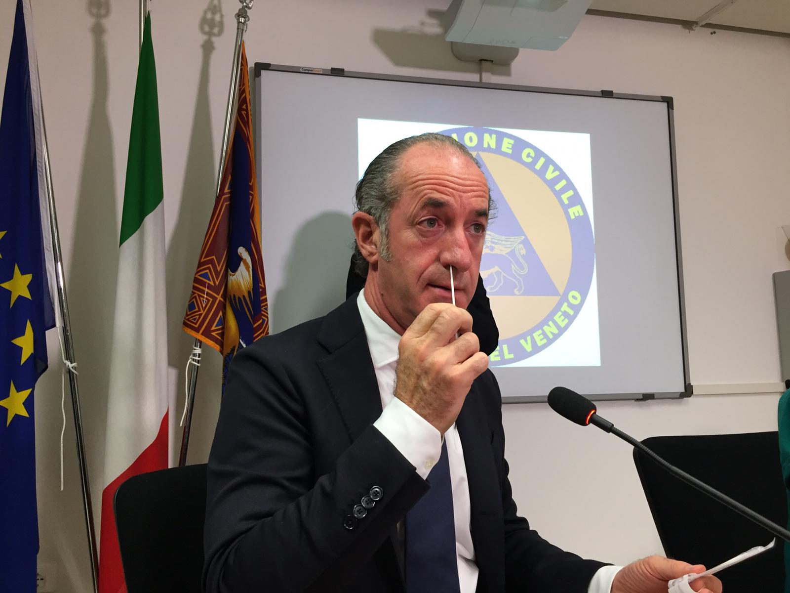 Coronavirus test rigoli zaia