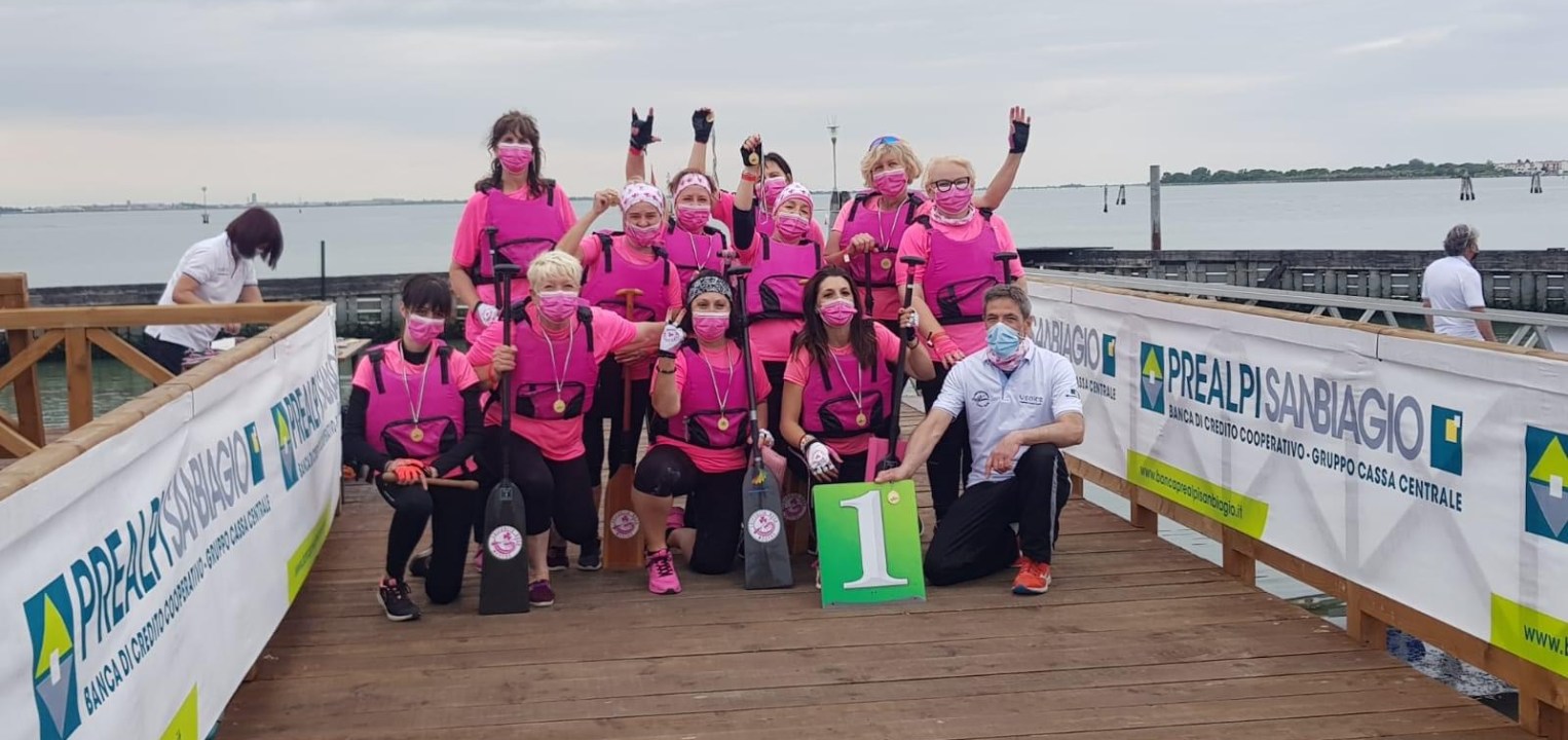 trifoglio rosa dragon boat
