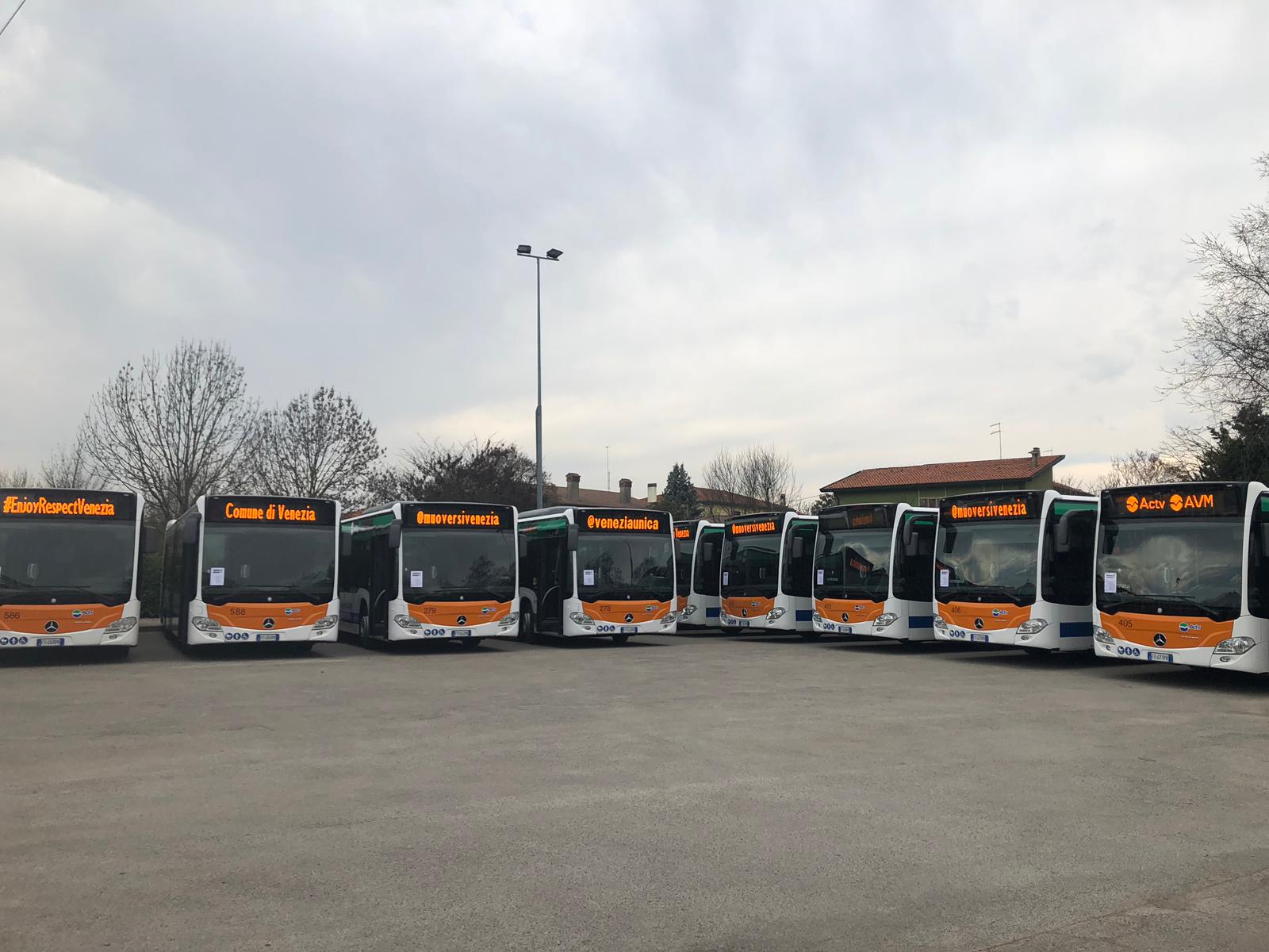 actv nuovi bus aa