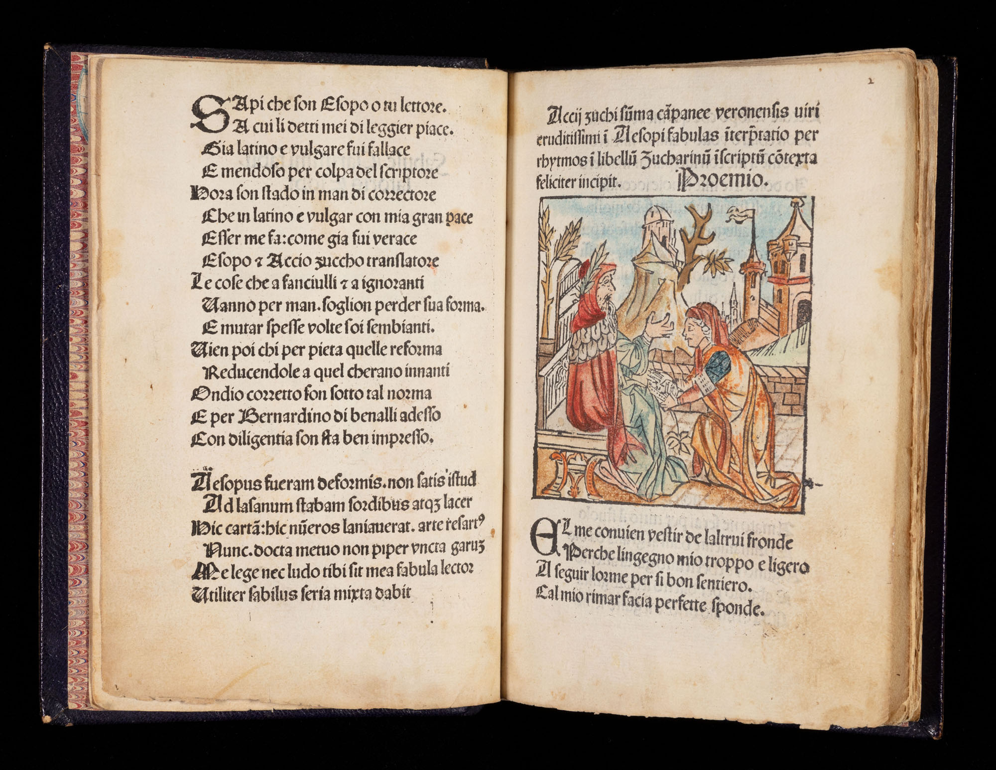 Favole di Esopo, Venezia, Bernardino Benali, c. 1490, c. a1v-a2r