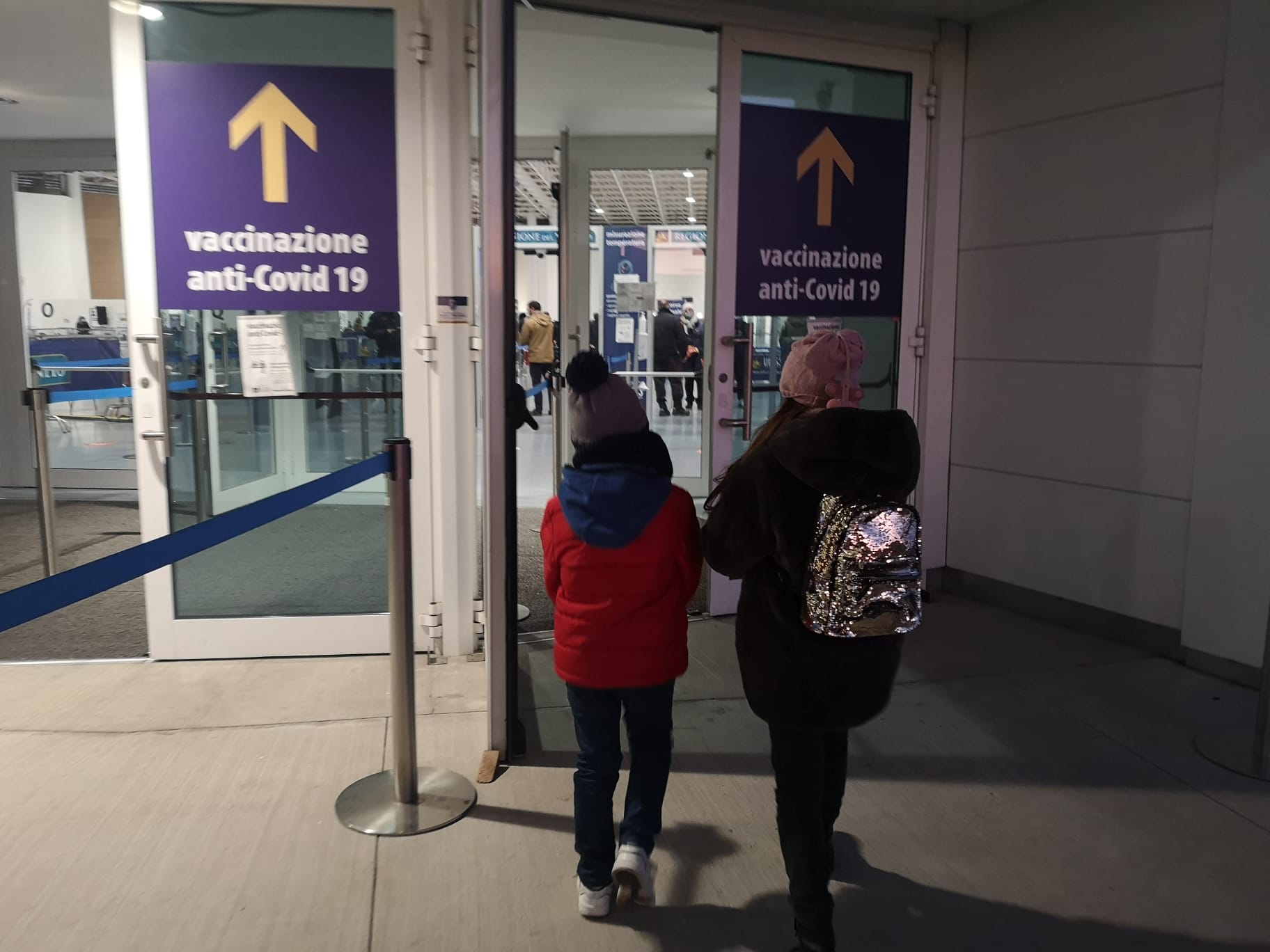 covid vaccinazione bambini palaexpo uno
