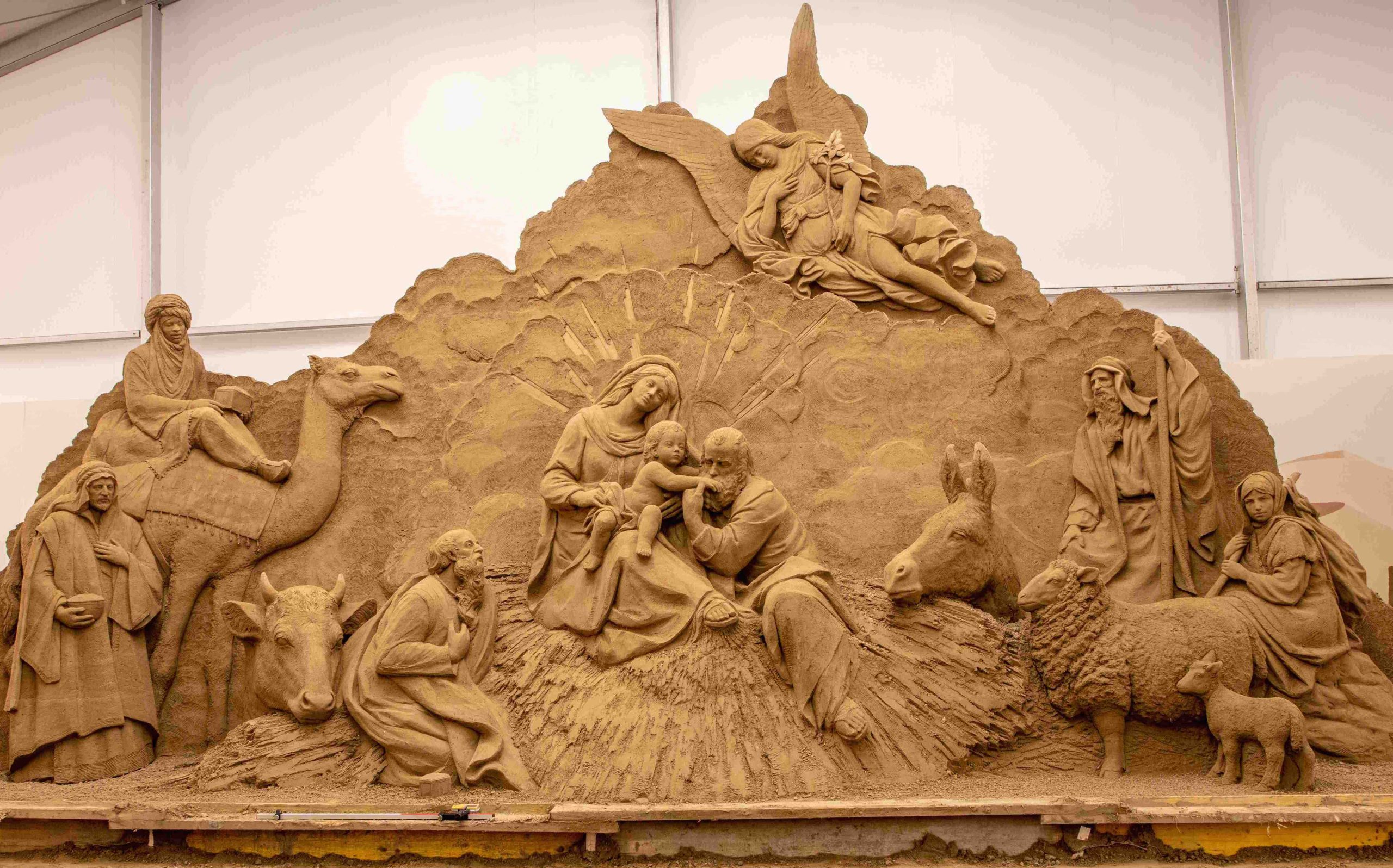 Jesolo presepe sabbia 2021