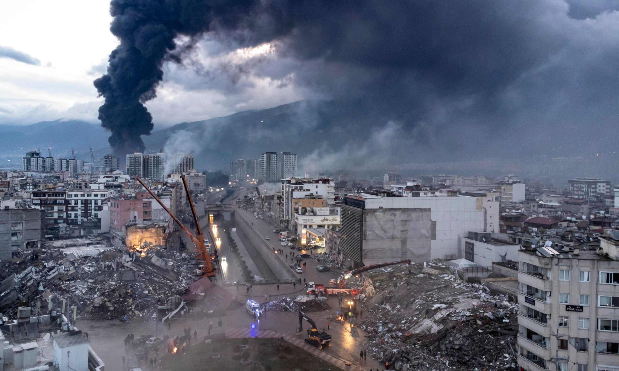 Rescue search for survivors continues after major earthquake hits Turkey and Syria