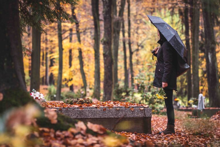 lutto, cimitero
