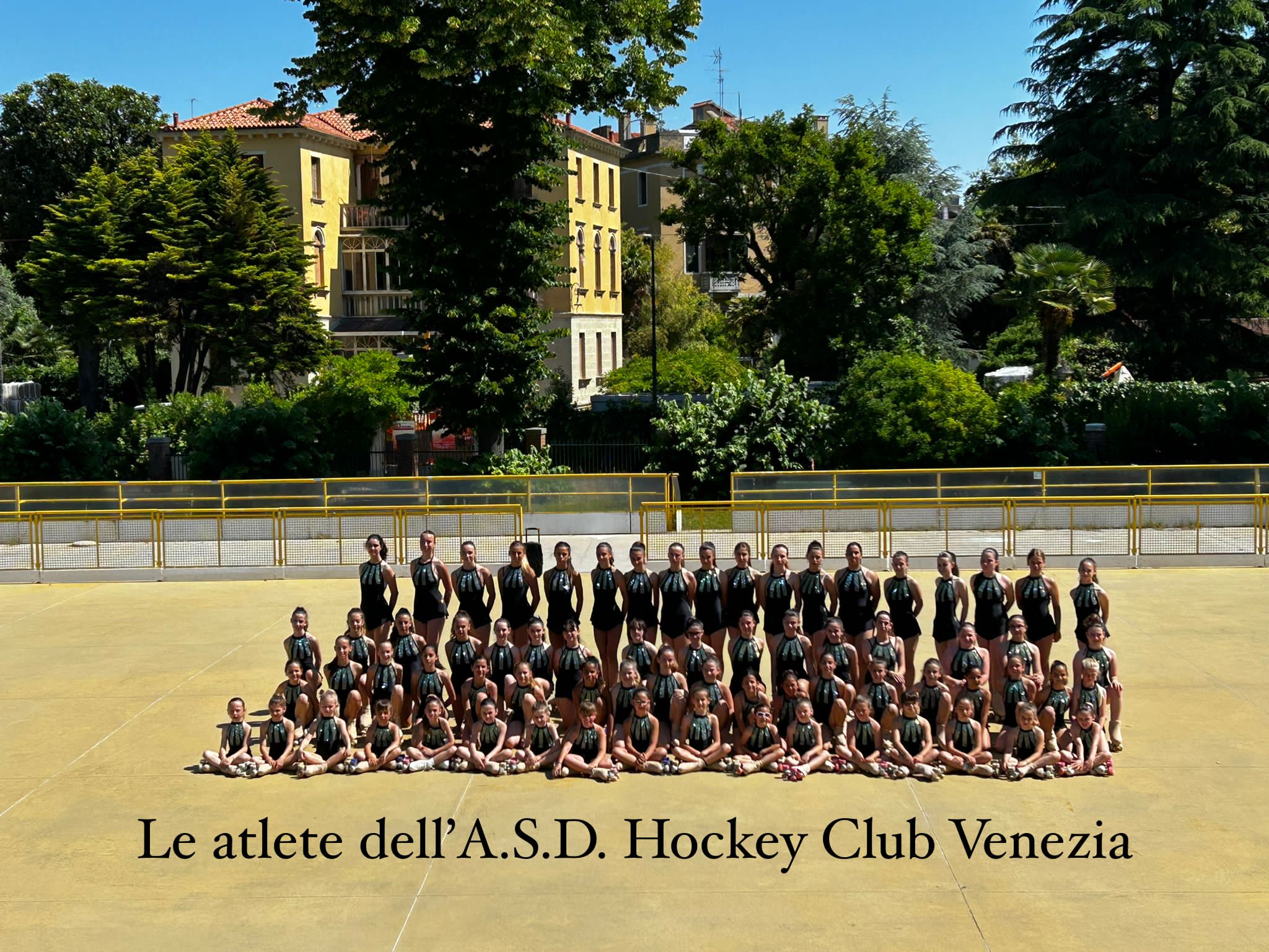 Le atlete dell'ASD Hockey Club Venezia