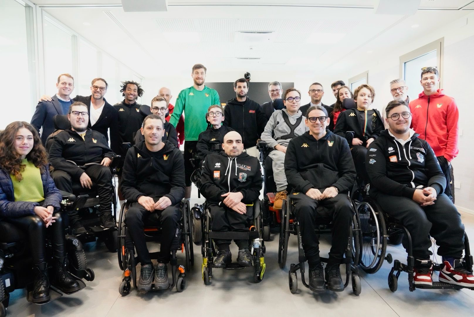 polisportiva terraglio venezia fc powerchair