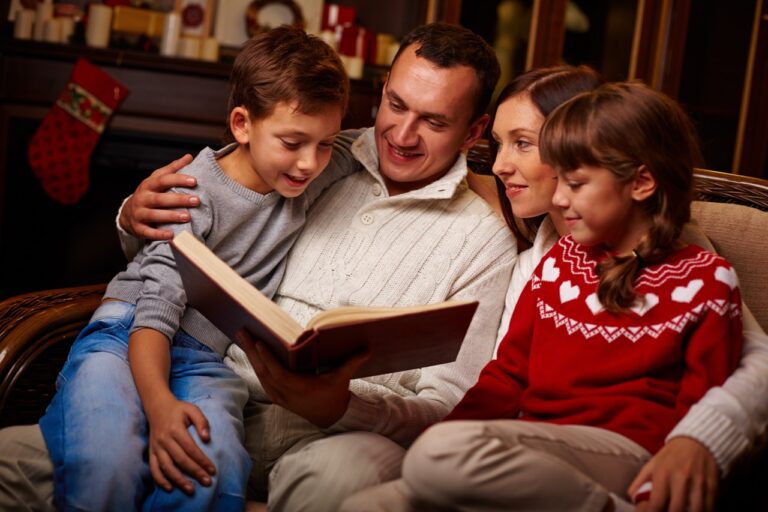 Family reading