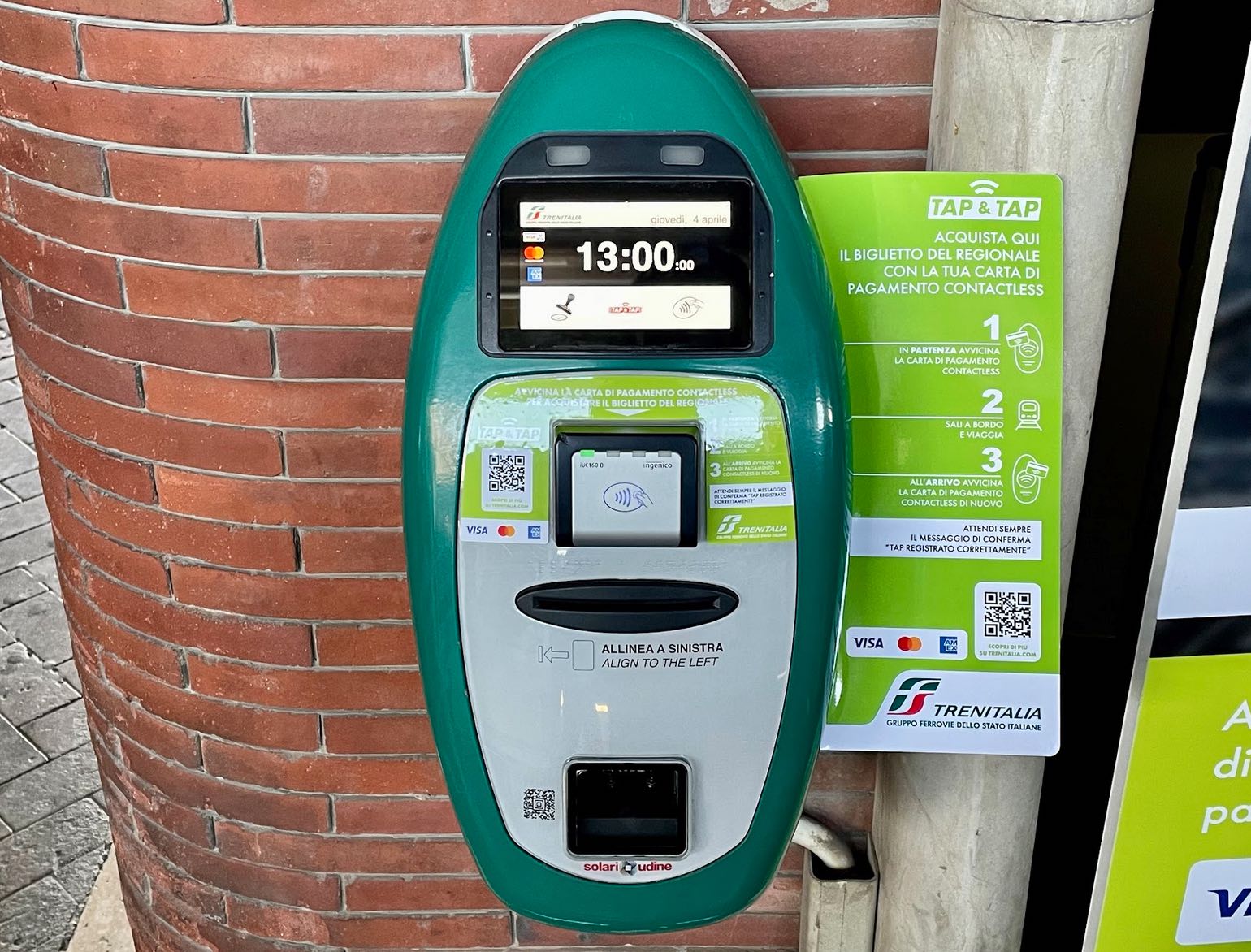 validatrice trenitalia