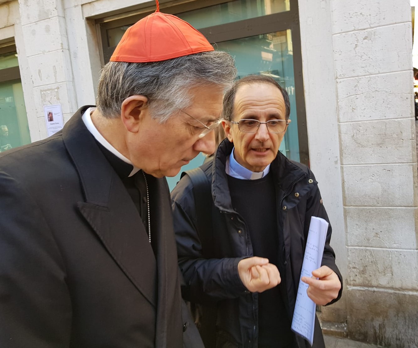 Don Antonio Biancotto e Patriarca