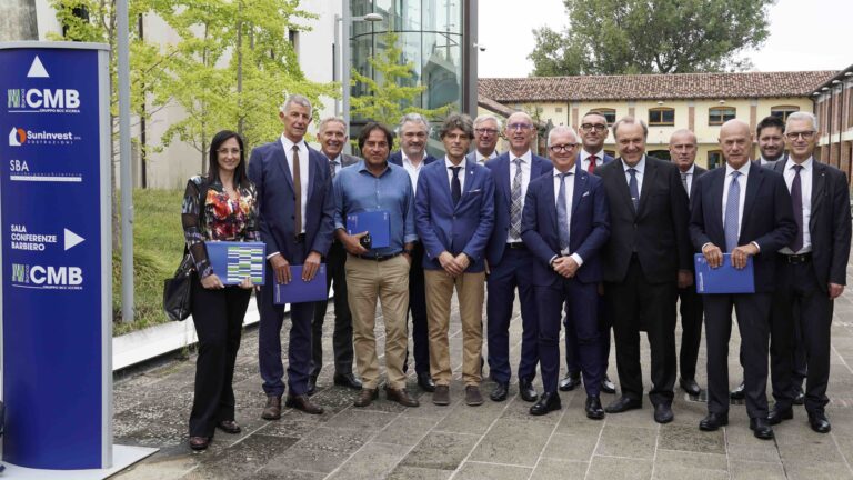 La task force per 16mila imprese al termine della conferenza stampa a Martellago