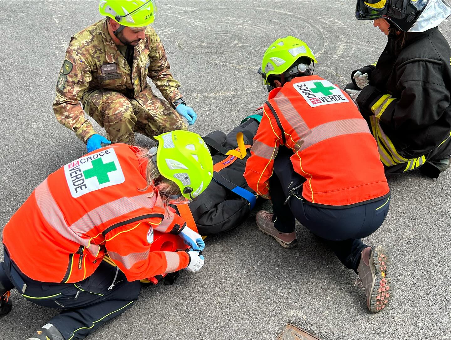 croce verde esercitazione