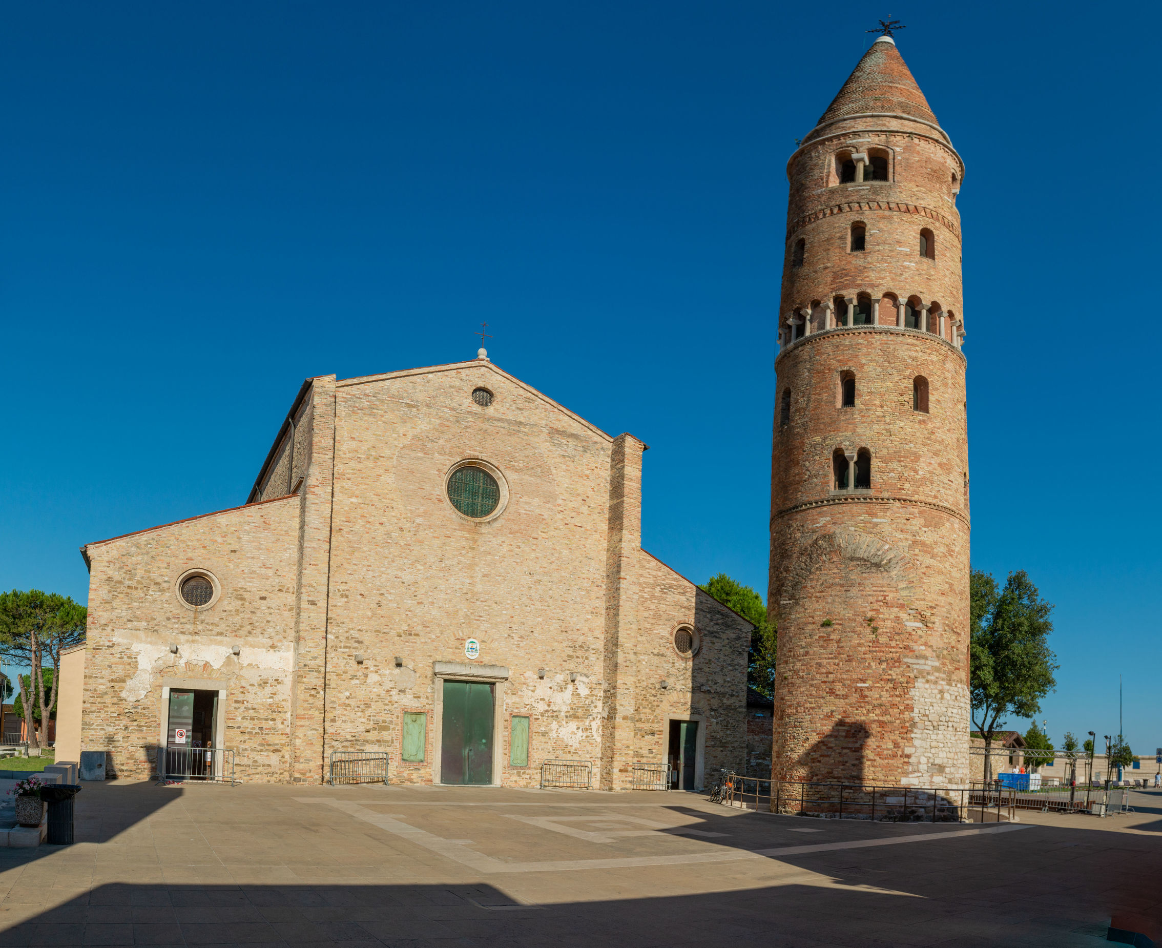The characteristic bell tower of the Cathedral