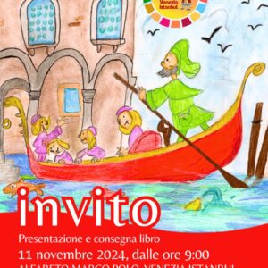 invito 11 novembre 2024 - libro Alfabeto Marco Polo, Venezia Istanbul