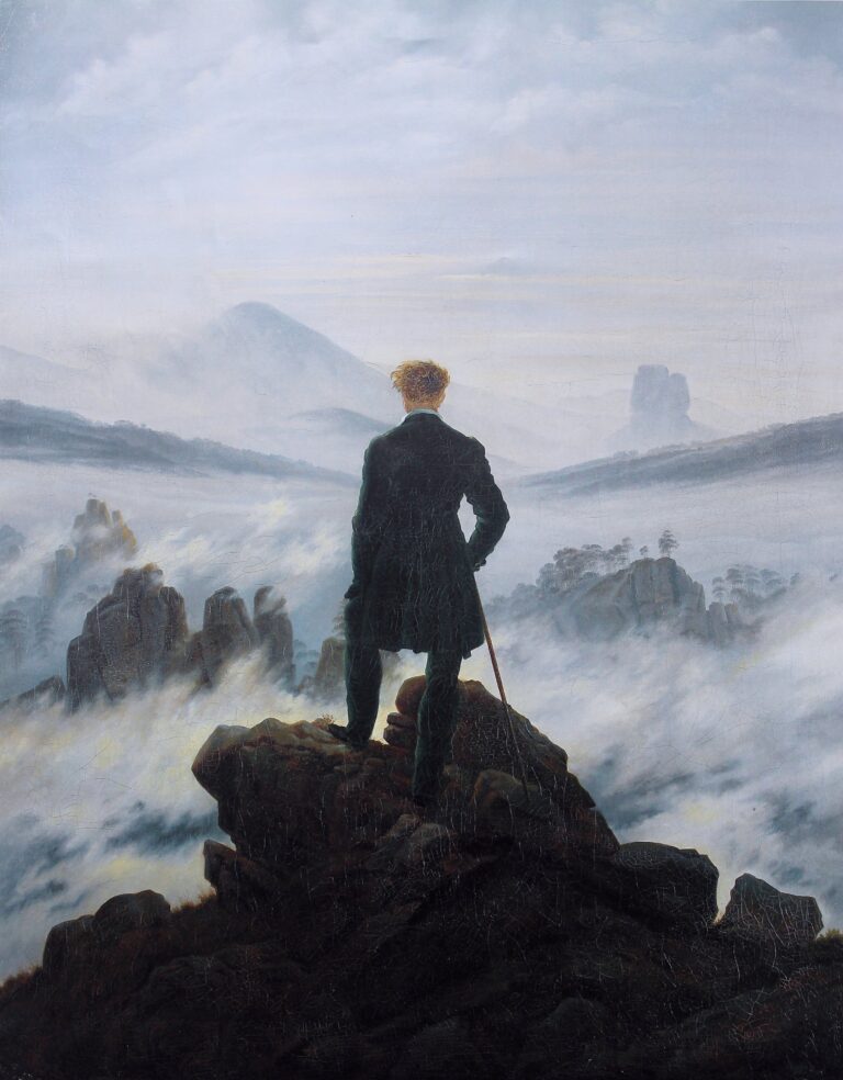 1817c - Der Wanderer über dem Nebelmeer - FrdCD (HmbKH)