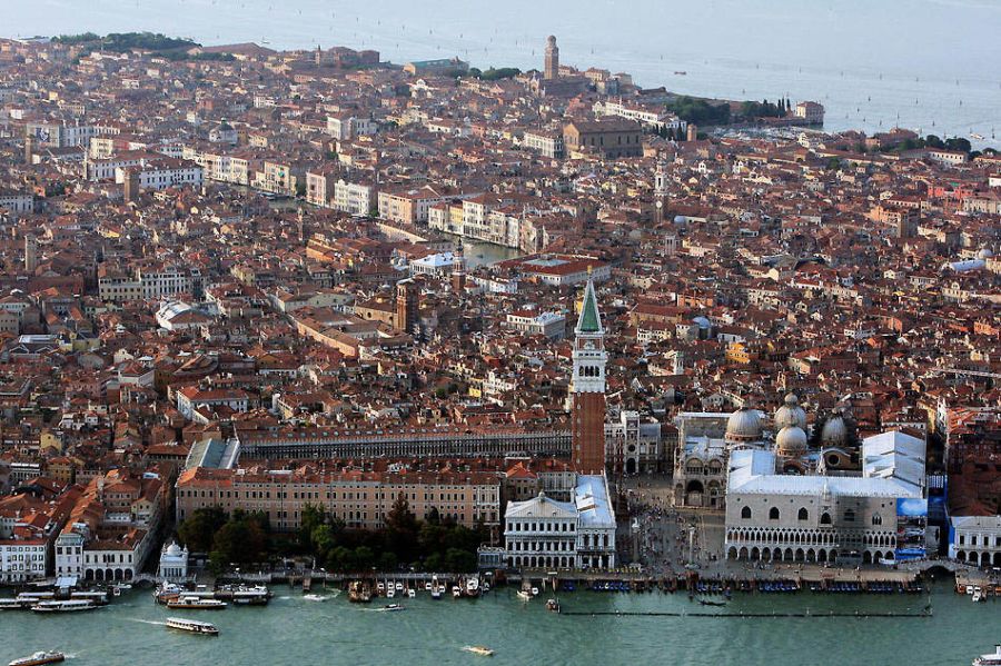 venezia dall'alto