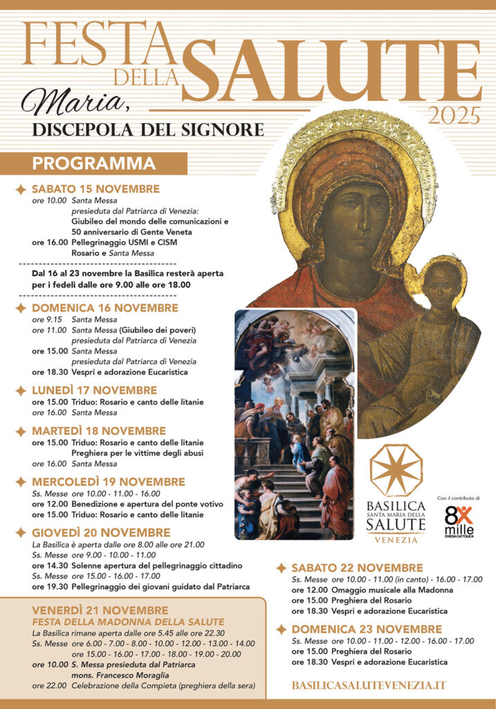 Locandina Ufficiale della Festa della Salute
