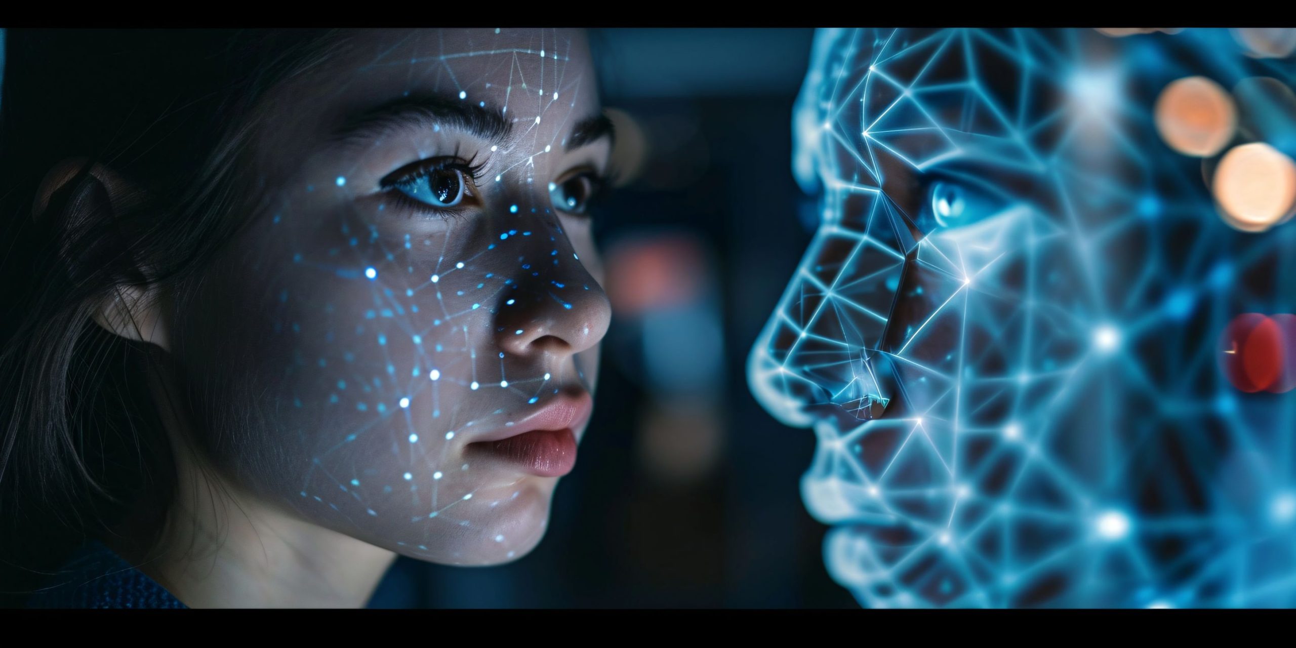 Facial manipulation software using advanced AI and video editing techniques for impersonation and identity alteration.