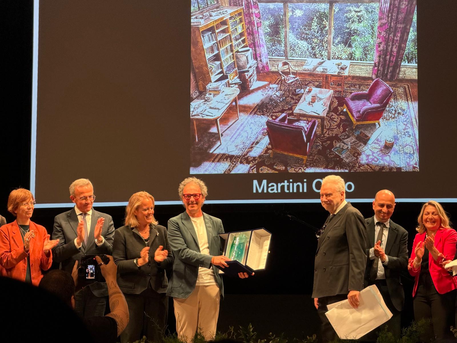 CarloMartini ritira Premio Mestre 2026