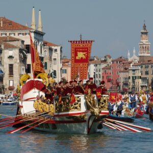 Momento del Corteo storico in Canal Grande_3